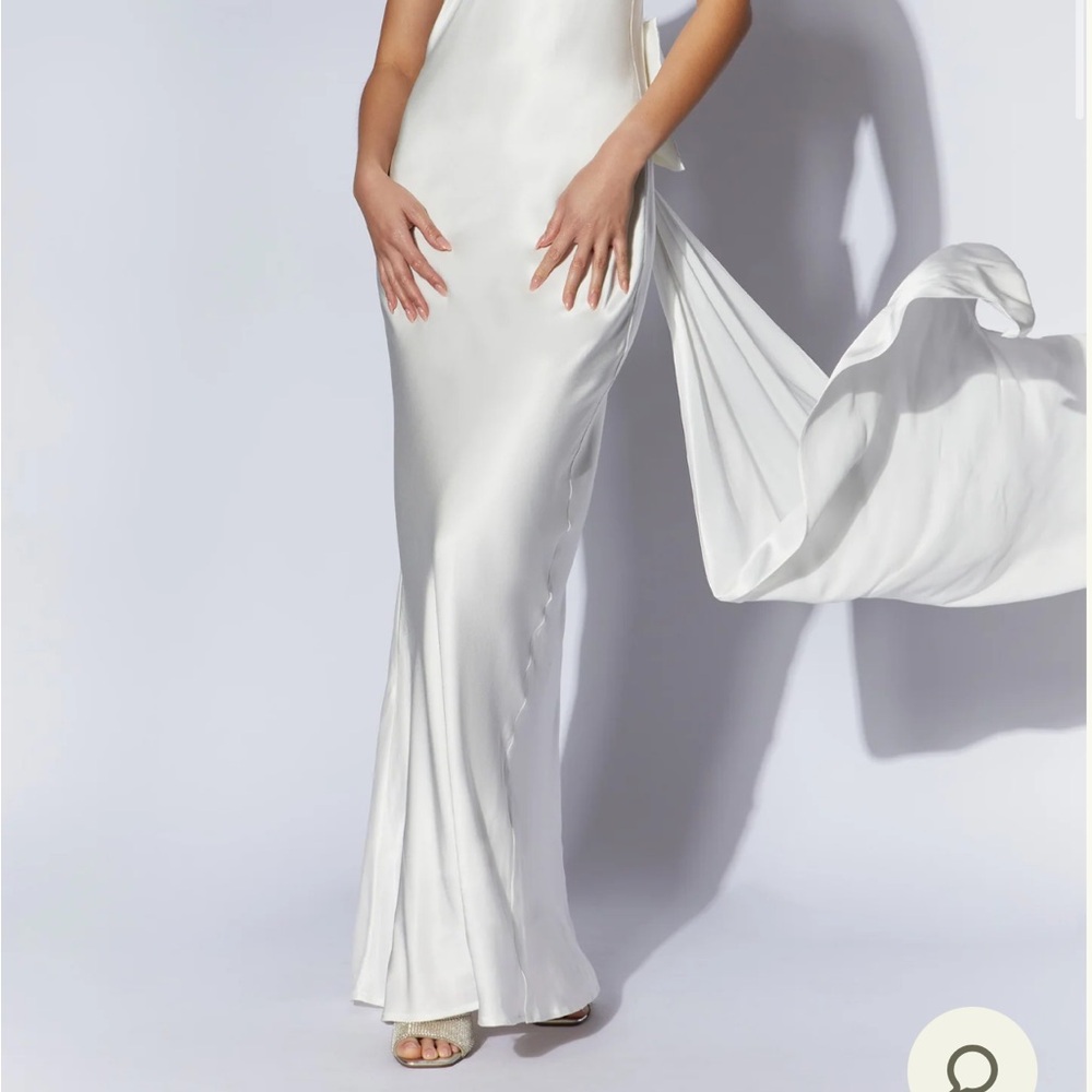 Meshki White Maxi Dress